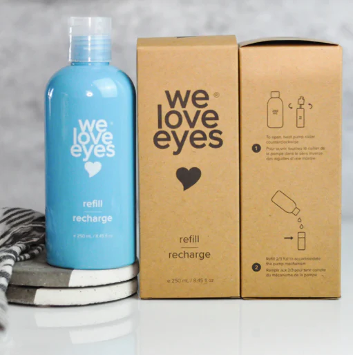 WE LOVE EYES 250ml Tea Tree Eyelid Foaming Cleanser Refill - Image 3