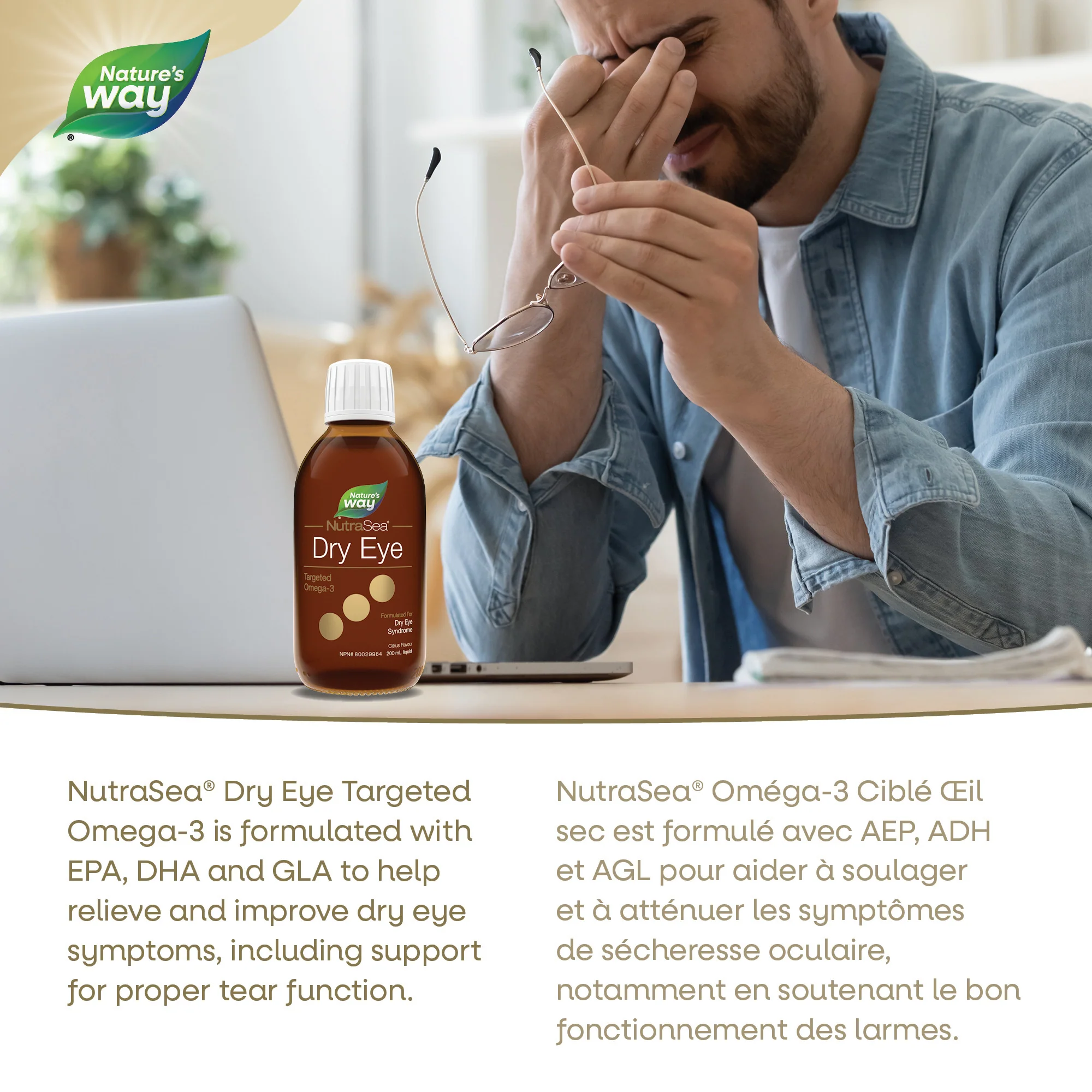 NutraSea Dry Eye Omega-3 Liquid - Image 8