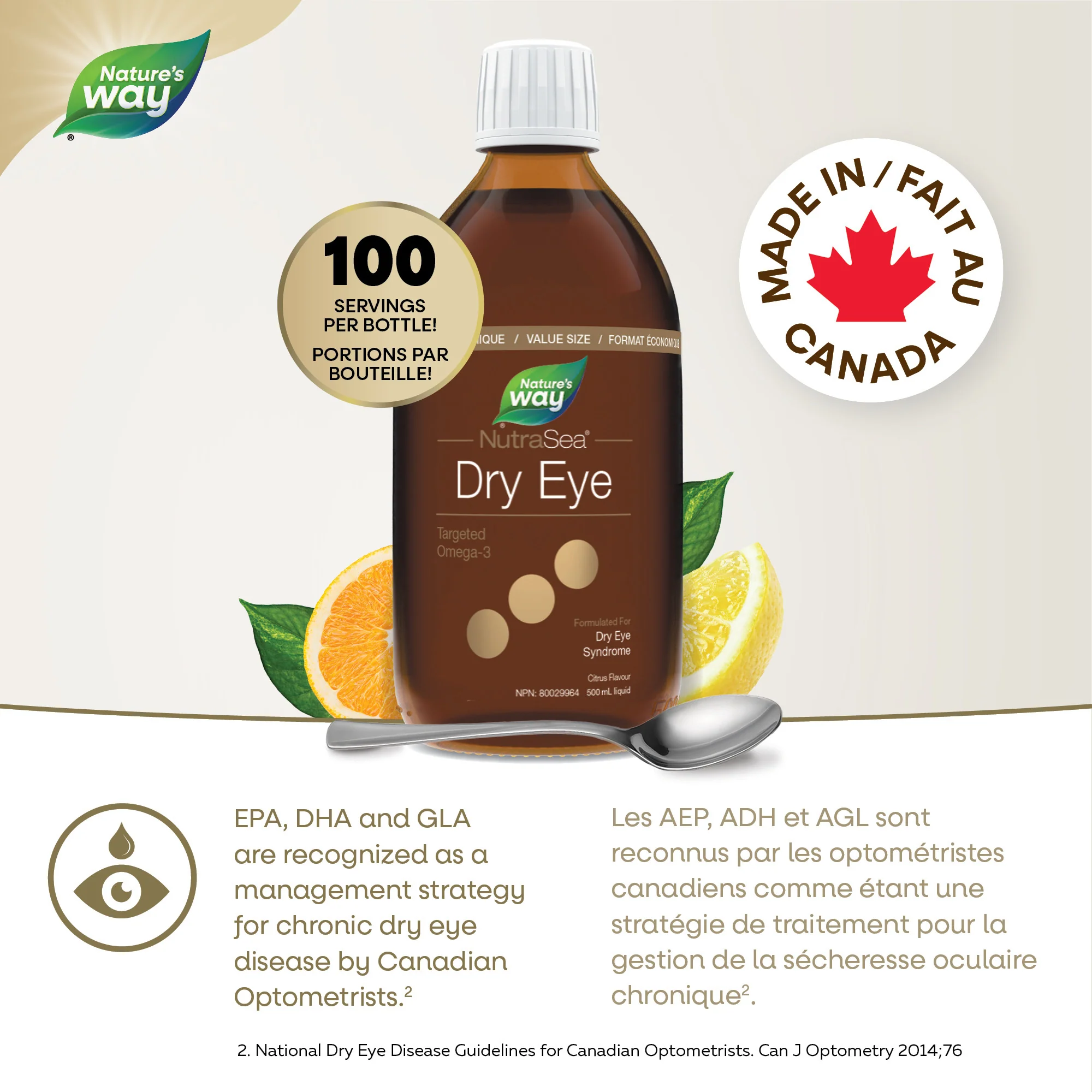 NutraSea Dry Eye Omega-3 Liquid - Image 9