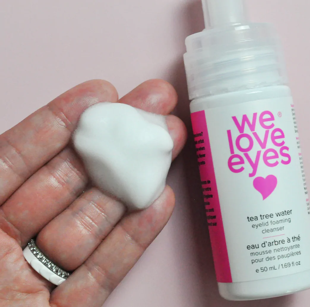 WE LOVE EYES Tea Tree Water Eyelid Foaming Cleanser - Image 4