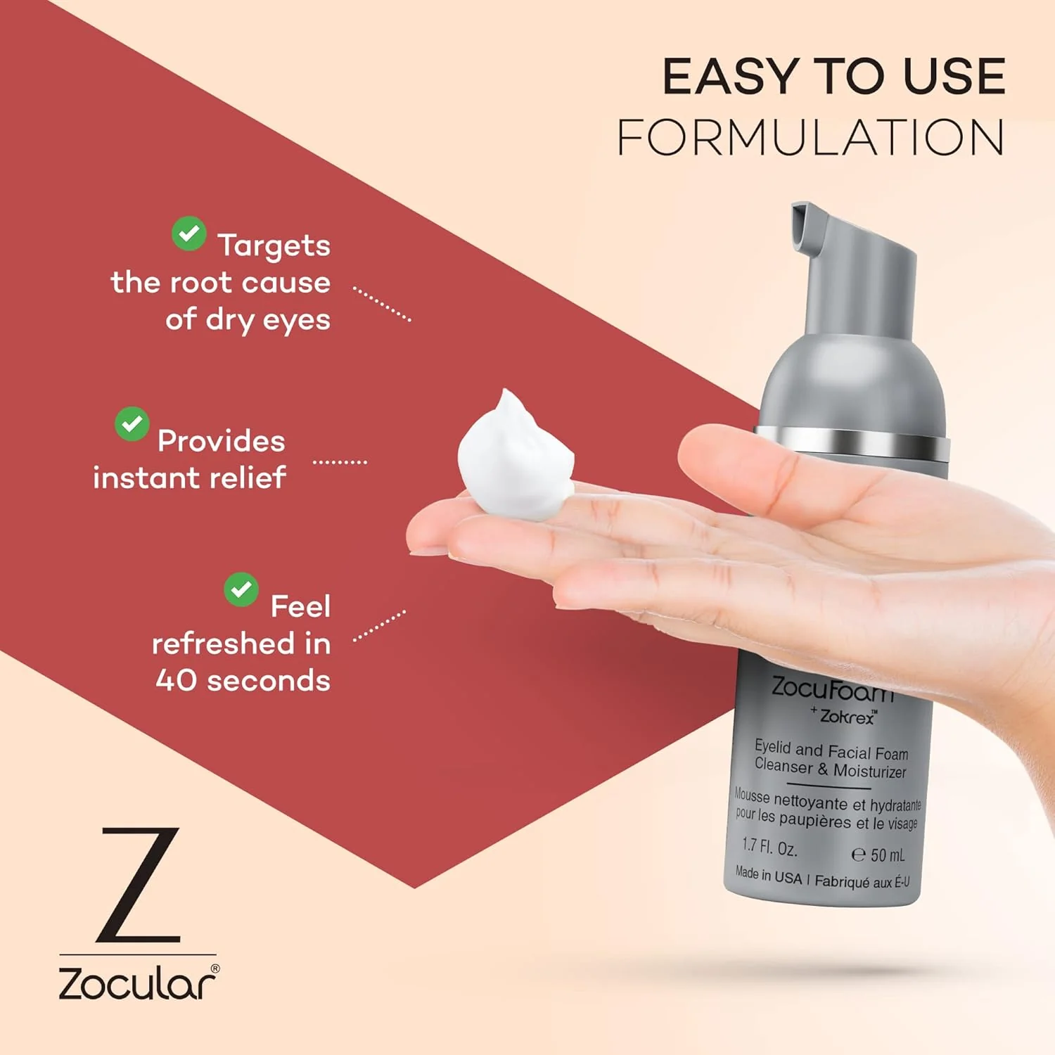 ZocuFoam™ Eyelid Cleanser - Image 6